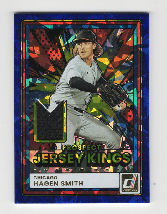 2026 Donruss Hagen Smith Card Prospect Jersey Kings Blue Ice Memorabilia Chicago