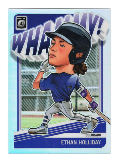 2026 Donruss Ethan Holliday Card Whammy! Colorado Rockies #5