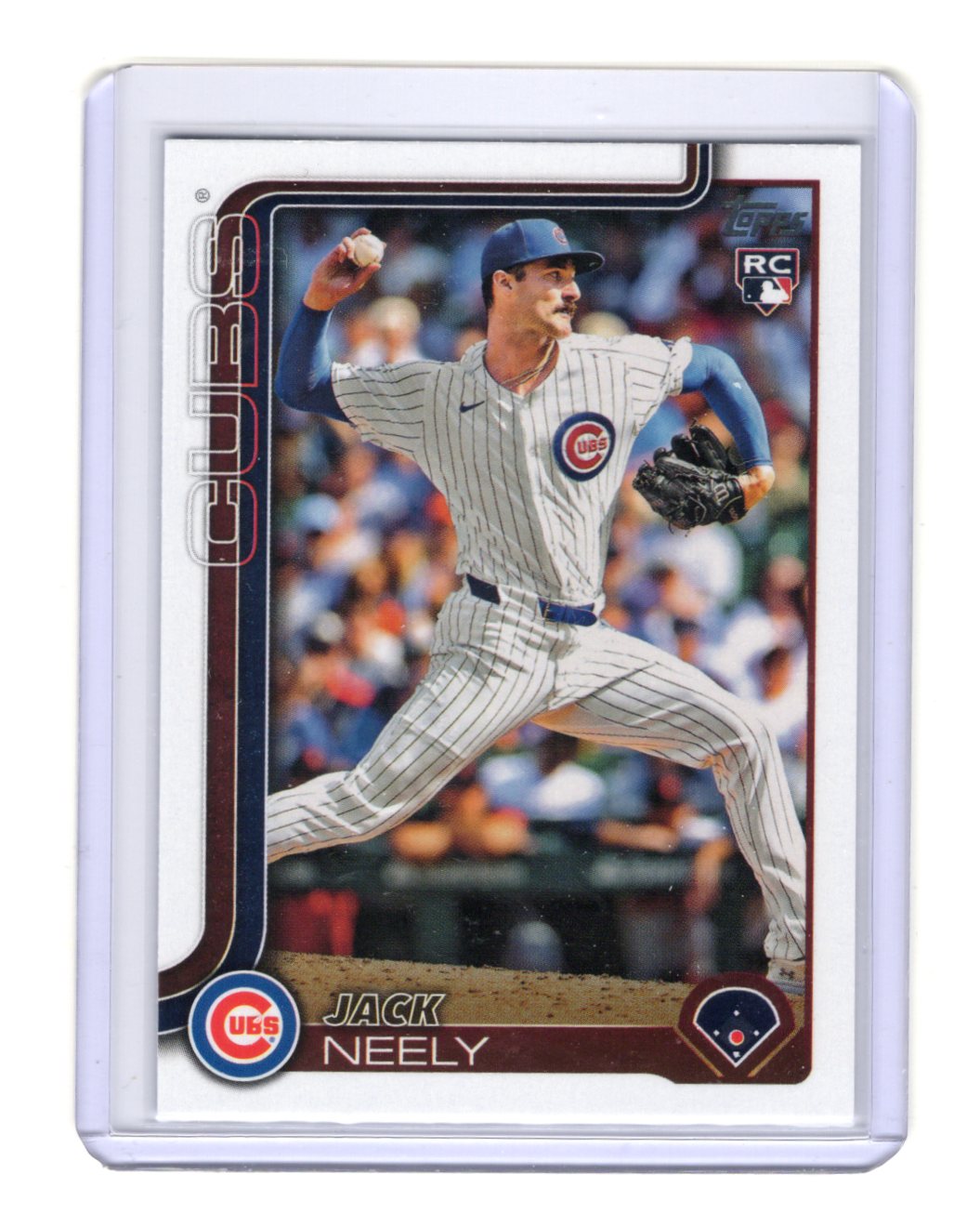 2025 Topps Jack Neely Card Rookie Chicago Cubs #478