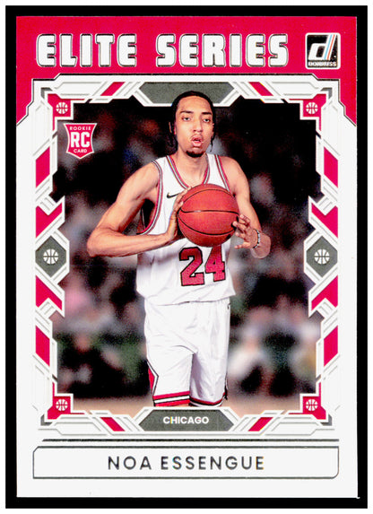 2025-26 Donruss Noa Essengue Card Elite Series Chicago Bulls #1