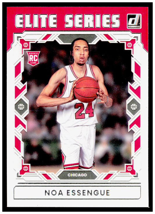 2025-26 Donruss Noa Essengue Card Elite Series Chicago Bulls #1