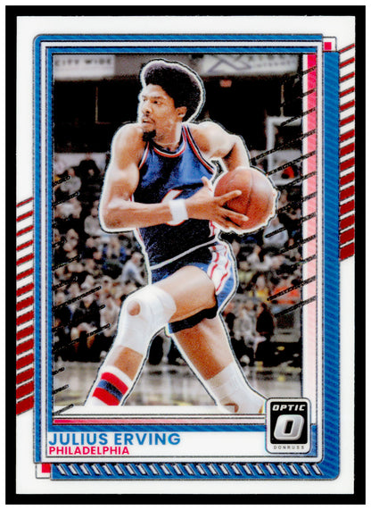 2025-26 Donruss Julius Erving Card Philadelphia 76ers #137