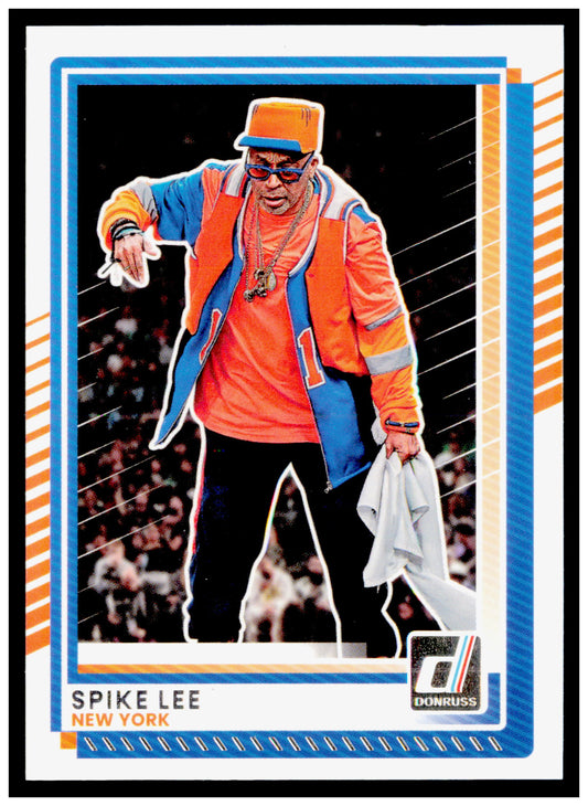 2025-26 Donruss Spike Lee Card Optic Mojo SN New York Knicks #200