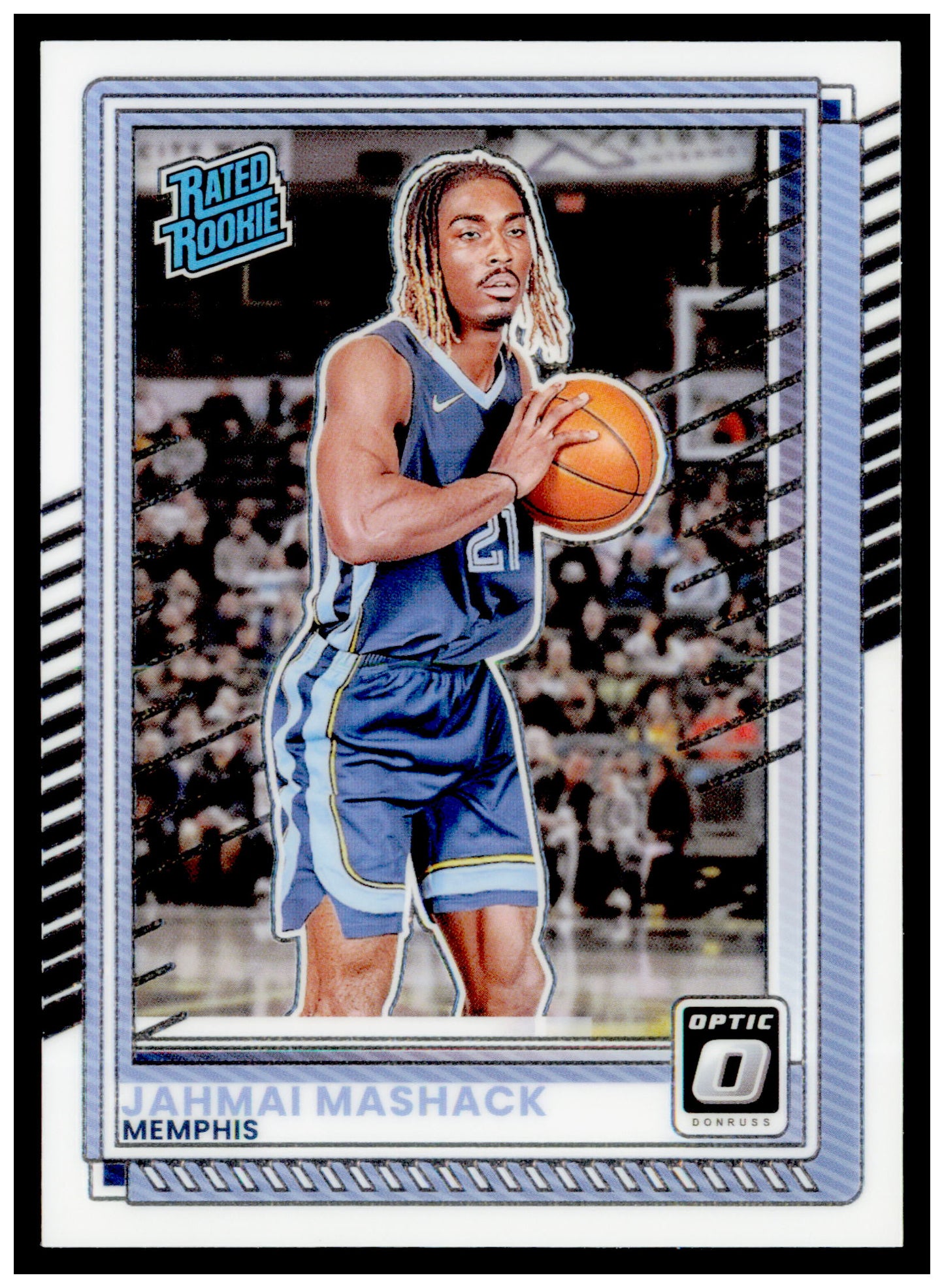 2025-26 Donruss Jahmai Mashack Card Optic Memphis Grizzlies #44