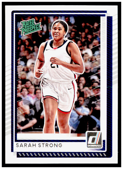 2025-26 Donruss Sarah Strong Card Connecticut Huskies #69