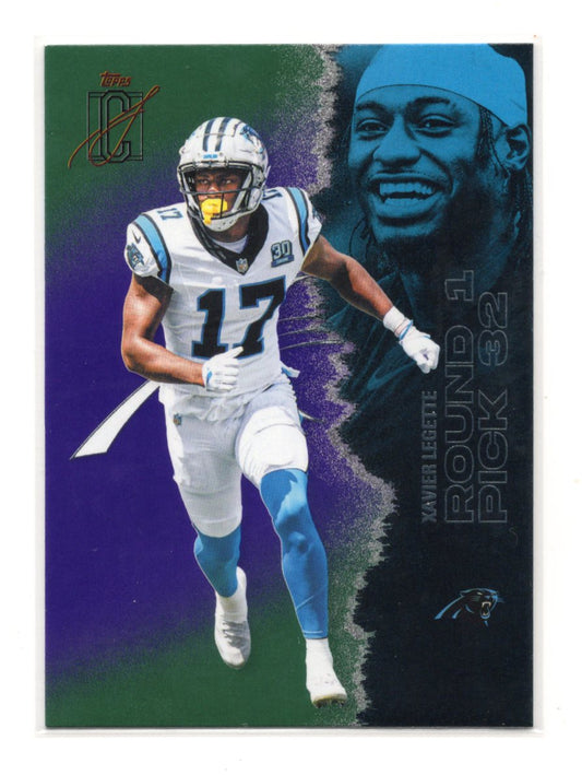 2025 Topps Signature Class Kobe Hudson Card Green & Purple Rookie Carolina