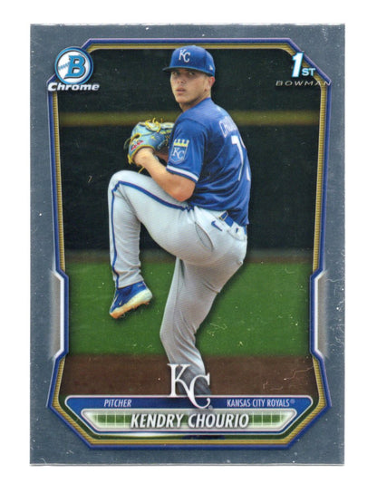 2026 Bowman Kendry Chourio Card Chrome Prospects Kansas City Royals #BCP-7