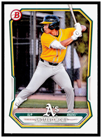 2026 Bowman Shotaro Morii Card Prospects Athletics