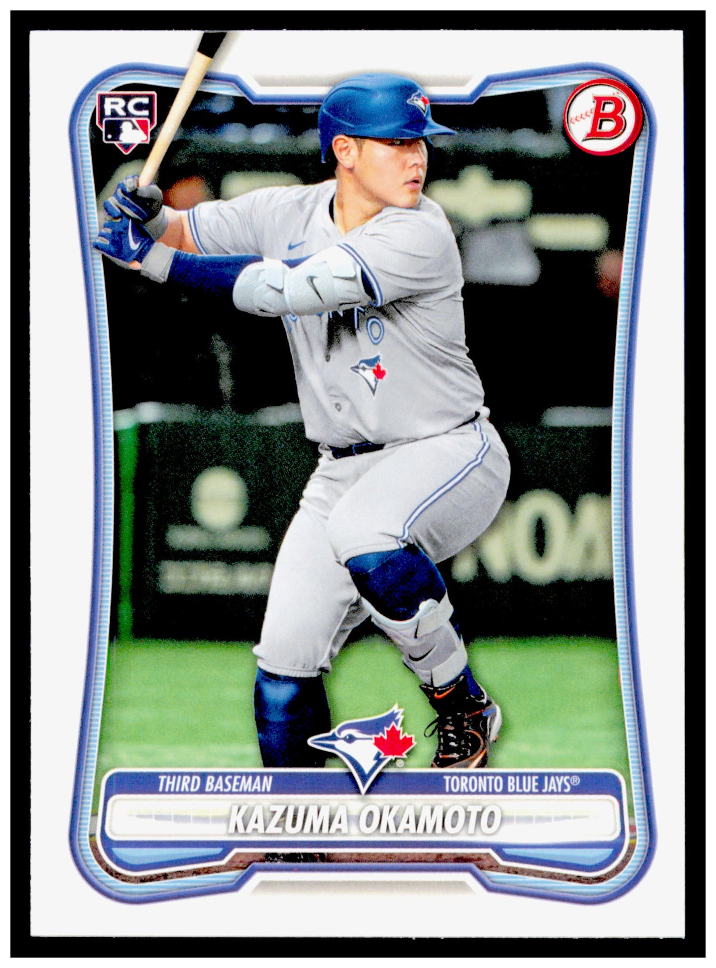 2026 Bowman Kazuma Okamoto Card Rookie Toronto Blue Jays