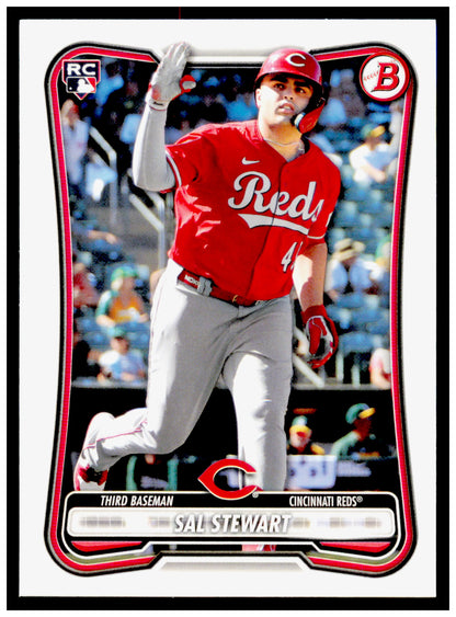 2026 Bowman Sal Stewart Card Rookie Cincinnati Reds
