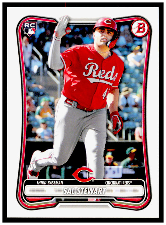 2026 Bowman Sal Stewart Card Rookie Cincinnati Reds
