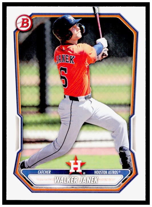 2026 Bowman Walker Janek Card Prospects Houston Astros