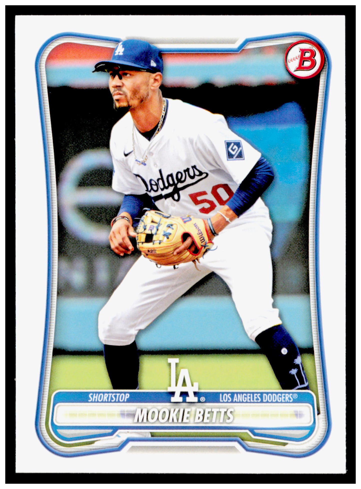 2026 Bowman Mookie Betts Card Los Angeles Dodgers