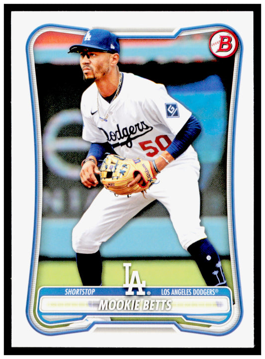 2026 Bowman Mookie Betts Card Los Angeles Dodgers
