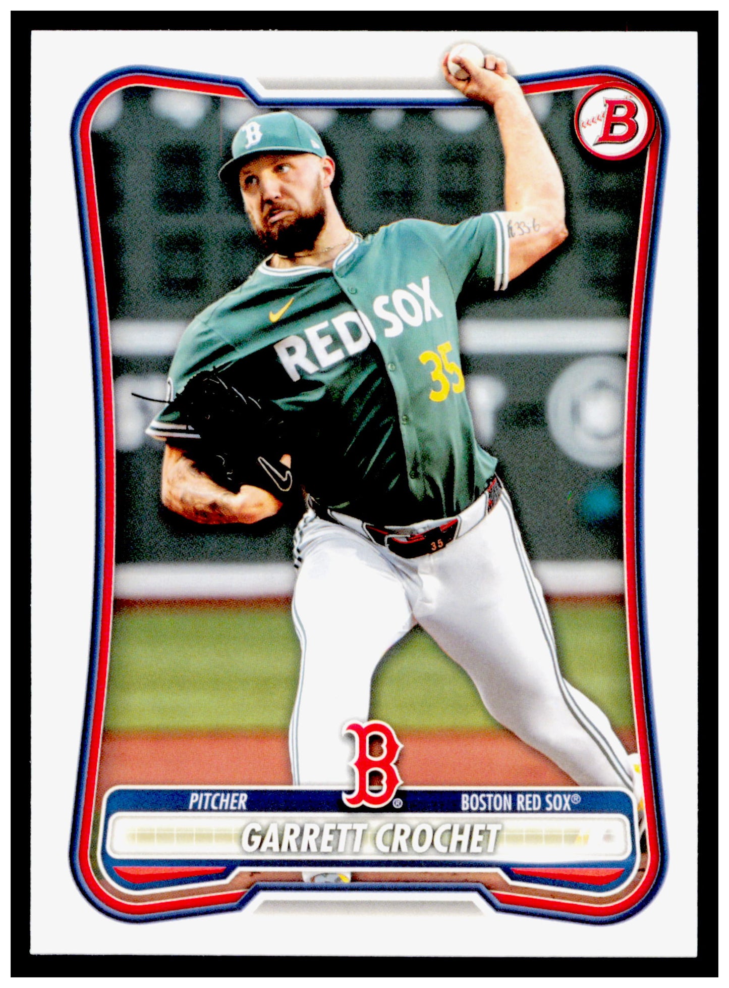2026 Bowman Garrett Crochet Card Boston Red Sox