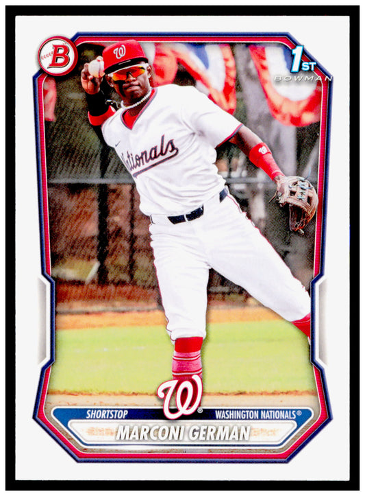 2026 Bowman Marconi German Card Prospects Washington Nationals