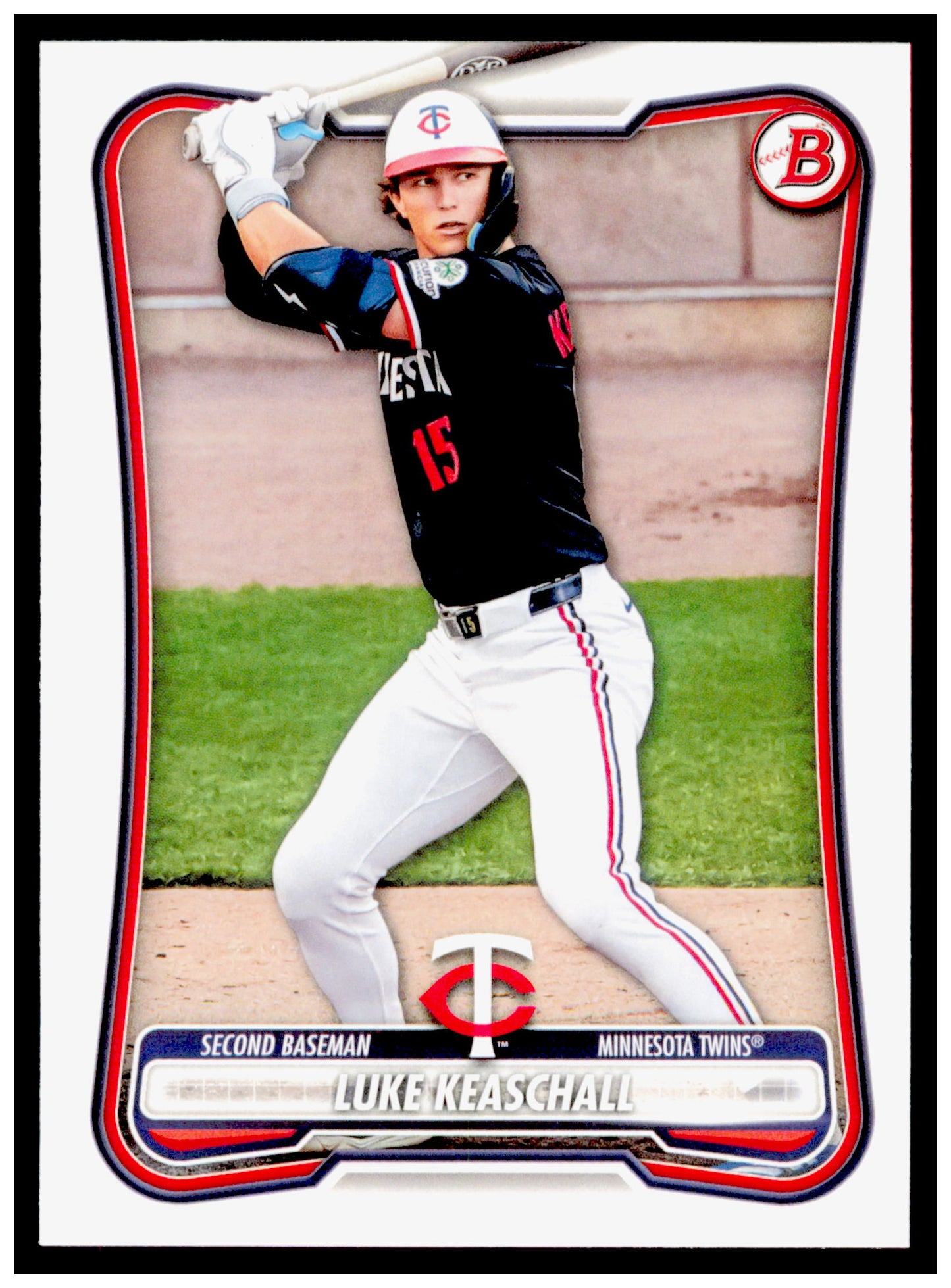 2026 Bowman Luke Keaschall Card Minnesota Twins