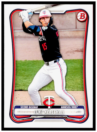 2026 Bowman Luke Keaschall Card Minnesota Twins