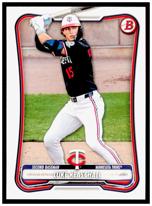 2026 Bowman Luke Keaschall Card Minnesota Twins