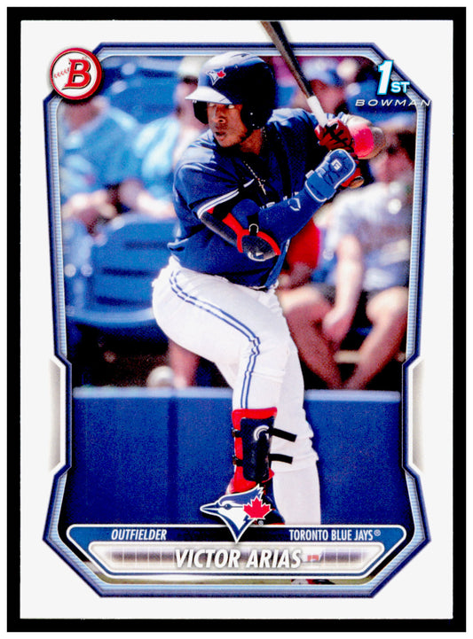 2026 Bowman Victor Arias Card Prospects Toronto Blue Jays