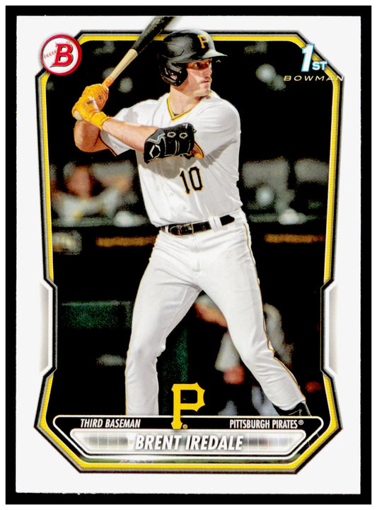 2026 Bowman Brent Iredale Card Prospects Pittsburgh Pirates