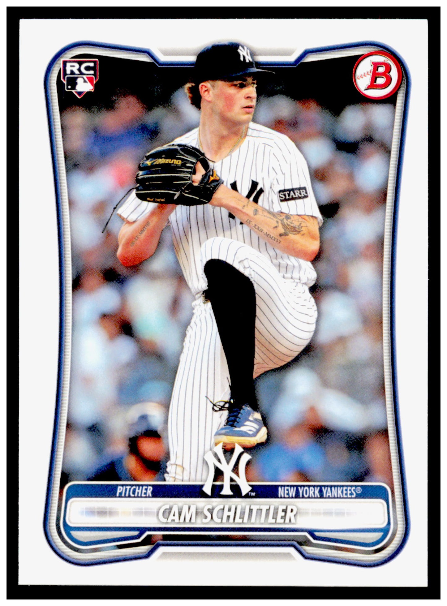 2026 Bowman Cam Schlittler Card Rookie New York Yankees