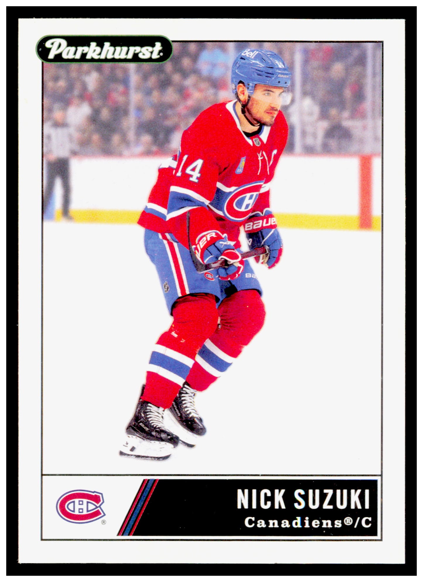 2025-26 Parkhurst Nick Suzuki Card Space Travel Back Montreal Canadiens