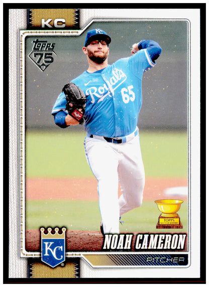 2026 Topps Noah Cameron Card Kansas City Royals