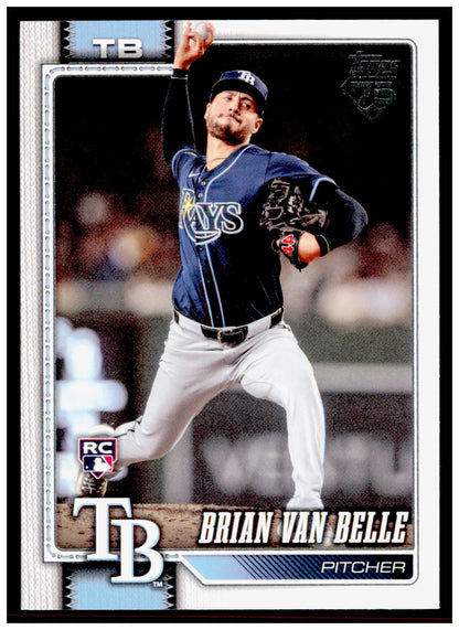 2026 Topps Brian Van Belle Card Rookie Tampa Bay Rays