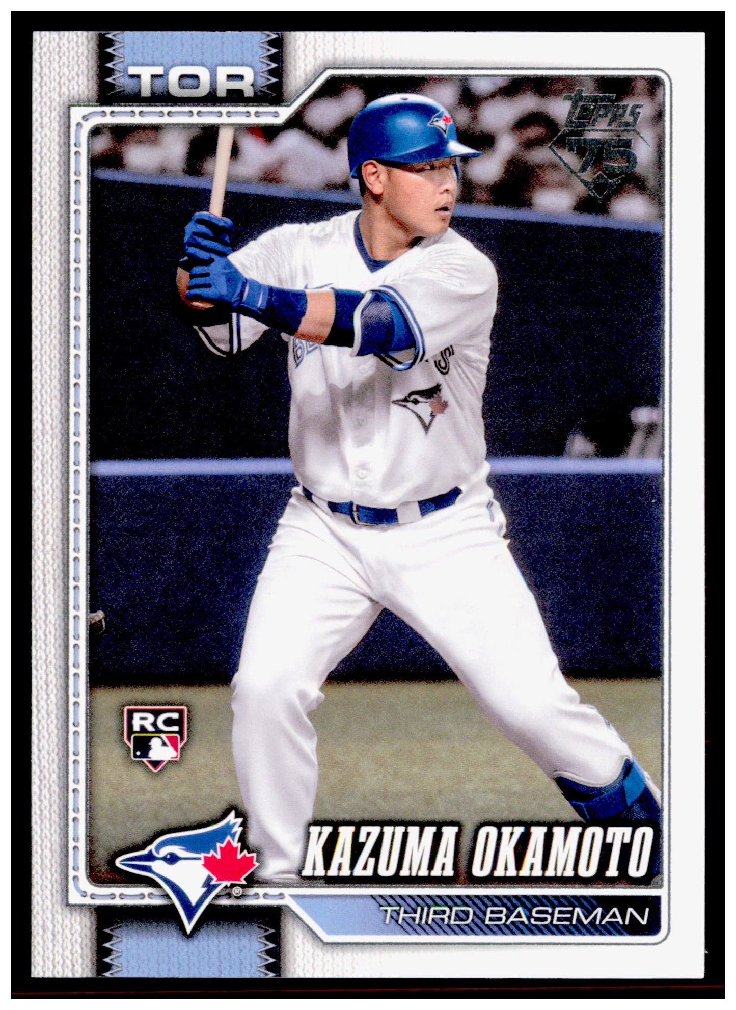 2026 Topps Kazuma Okamoto Card Rookie Toronto Blue Jays