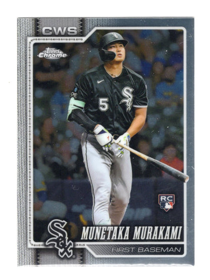 2026 Topps Chrome Munetaka Murakami Card Rookie Chicago White Sox