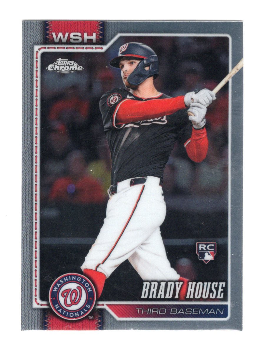2026 Topps Chrome Brady House Card Rookie Washington Nationals