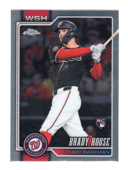2026 Topps Chrome Brady House Card Rookie Washington Nationals