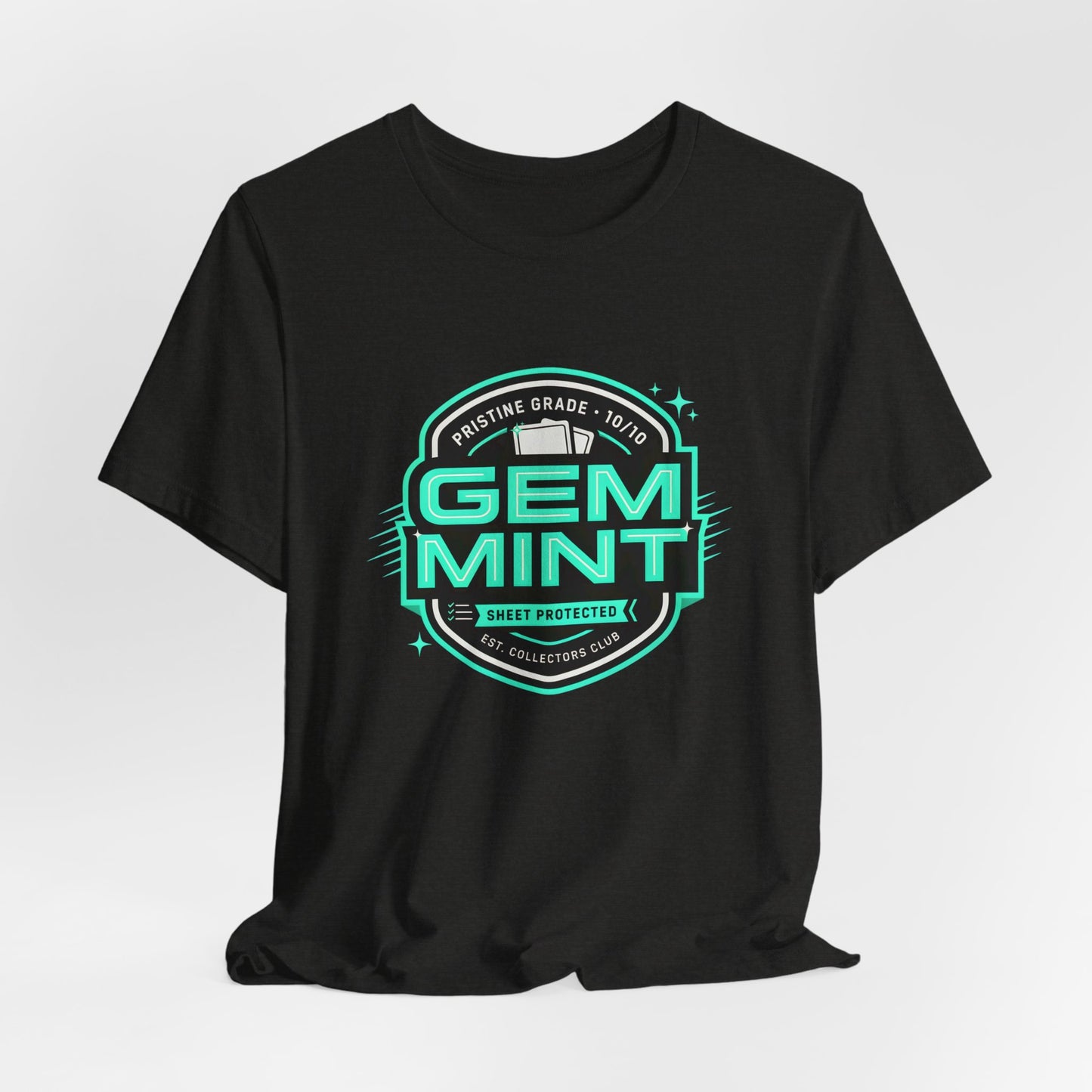 “Gem Mint Badge” Retro Gaming & Collectibles Tee