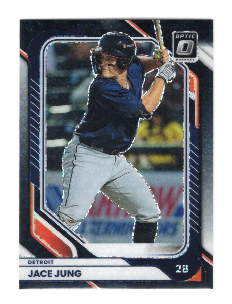 2026 Donruss Jace Jung Card Optic Circles Detroit Tigers