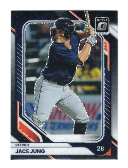 2026 Donruss Jace Jung Card Optic Circles Detroit Tigers