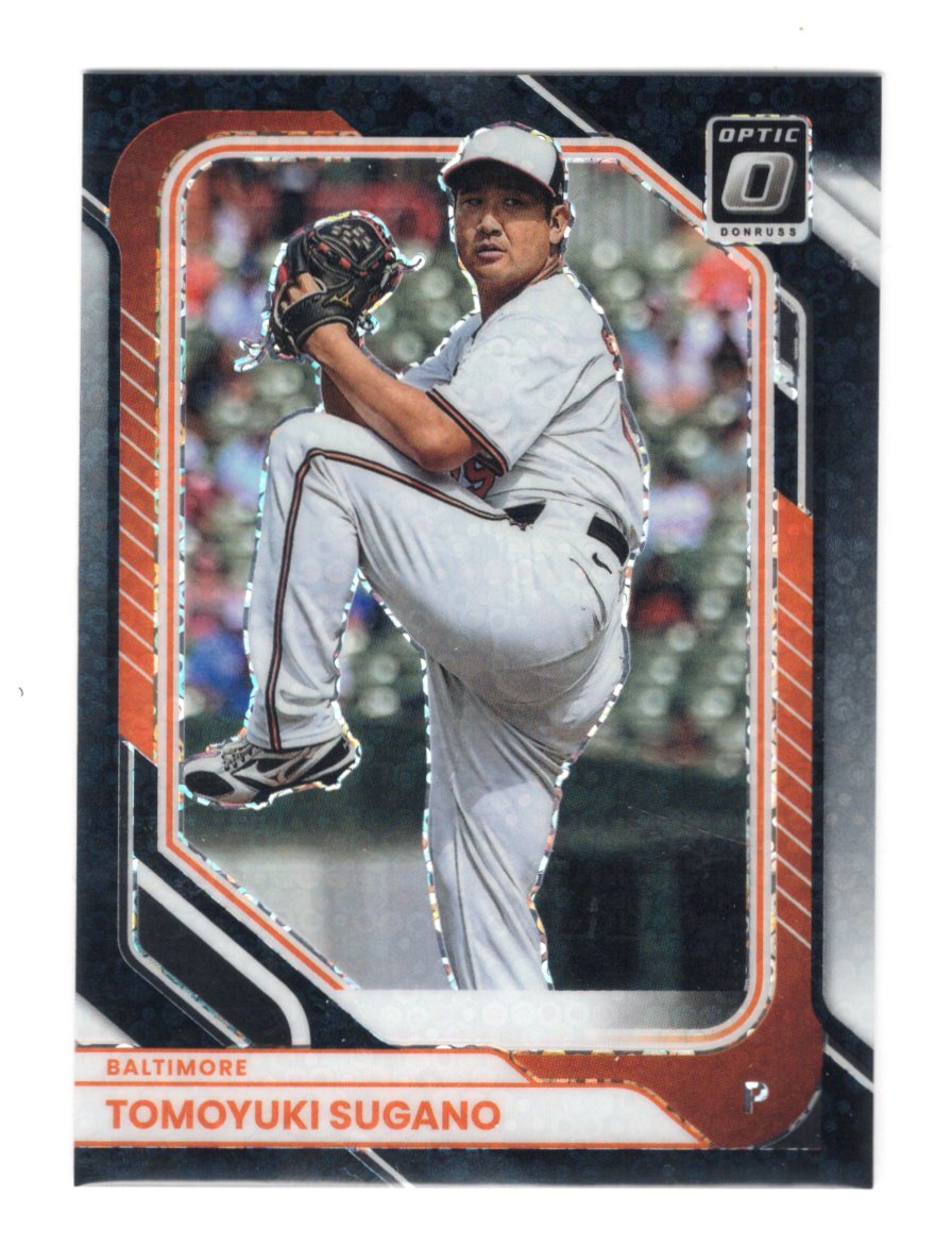 2026 Donruss Tomoyuki Sugano Card Optic Circles Baltimore Orioles