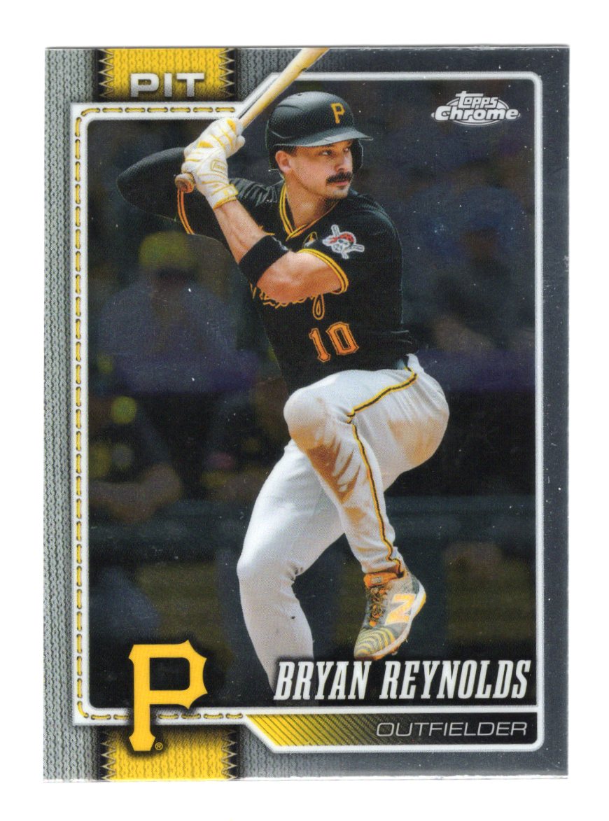 2026 Topps Chrome Bryan Reynolds Card Pittsburgh Pirates