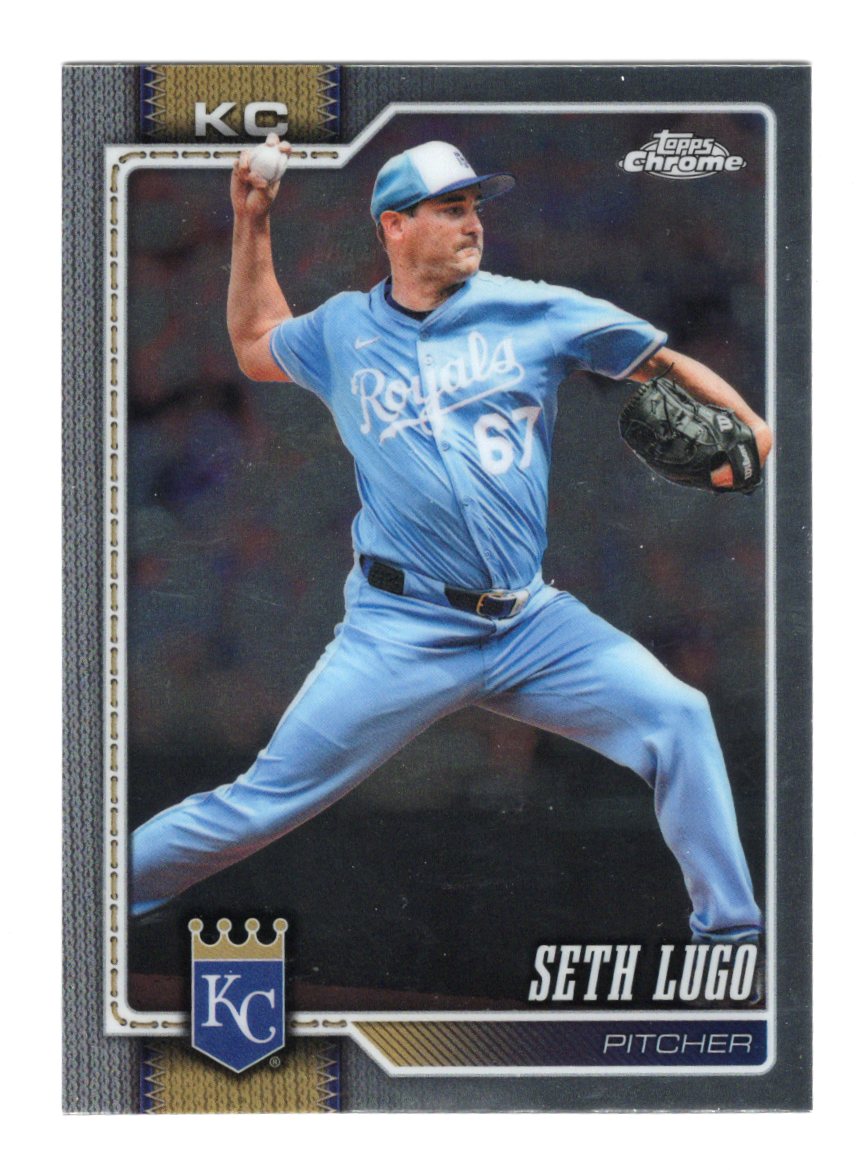 2026 Topps Chrome Seth Lugo Card Kansas City Royals