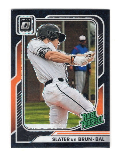 2026 Donruss Slater De Brun Card Optic Circles Baltimore Orioles