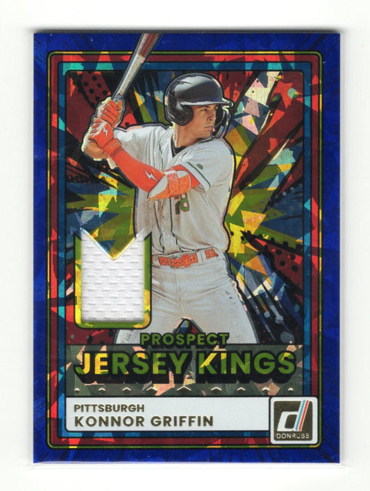 2025 Donruss Konnor Griffin Card Prospect Jersey Kings Blue Ice Memorabilia