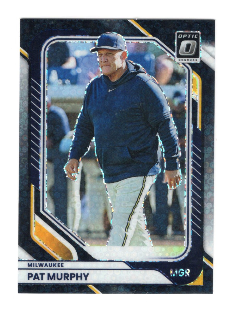 2026 Donruss Pat Murphy Card Optic Circles Milwaukee Brewers