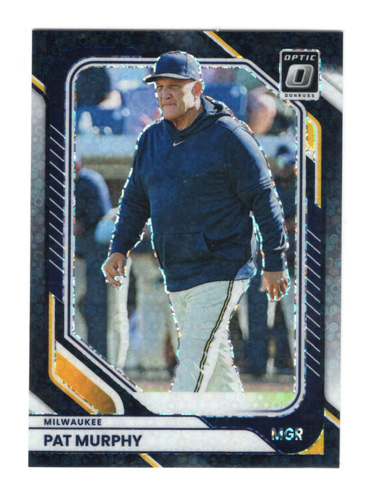2026 Donruss Pat Murphy Card Optic Circles Milwaukee Brewers