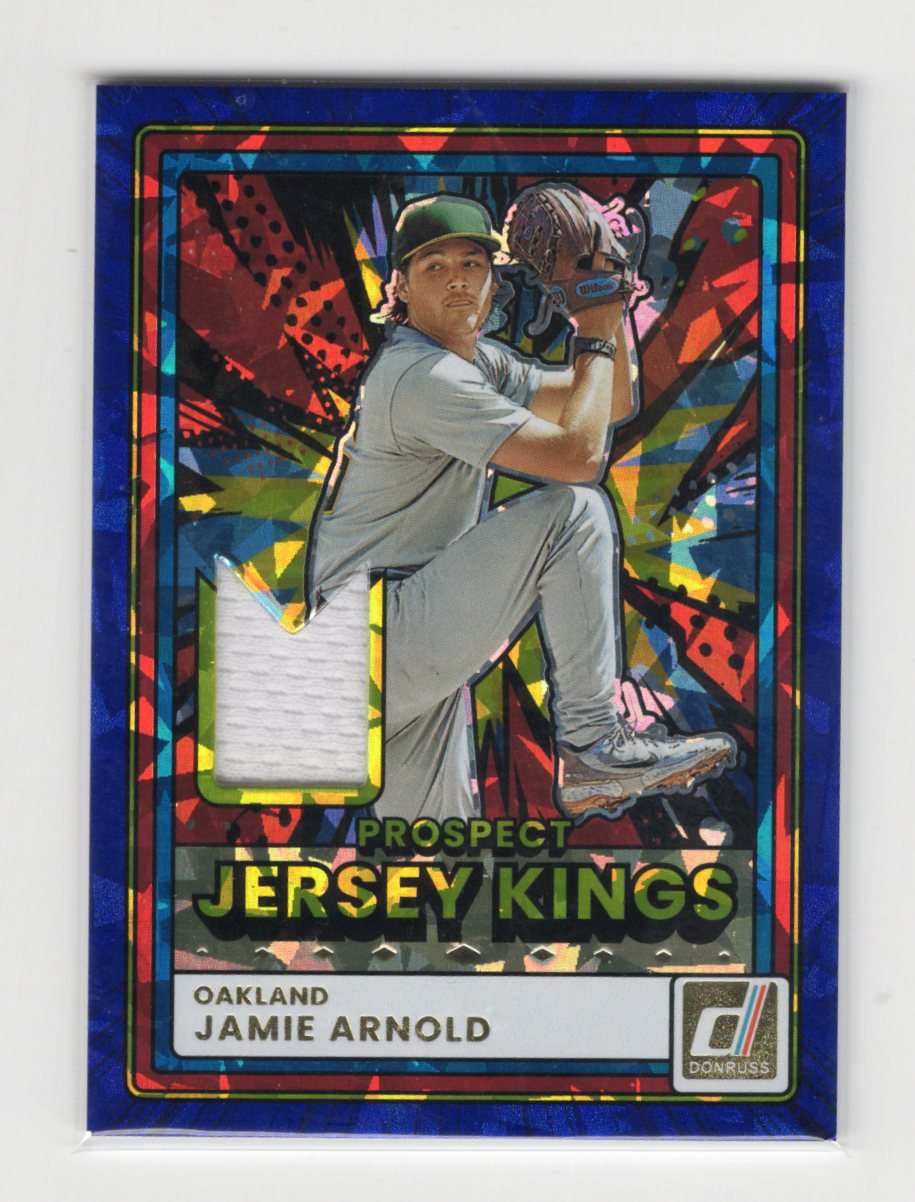 2026 Donruss Jamie Arnold Prospect Jersey Kings Blue Ice Memorabilia