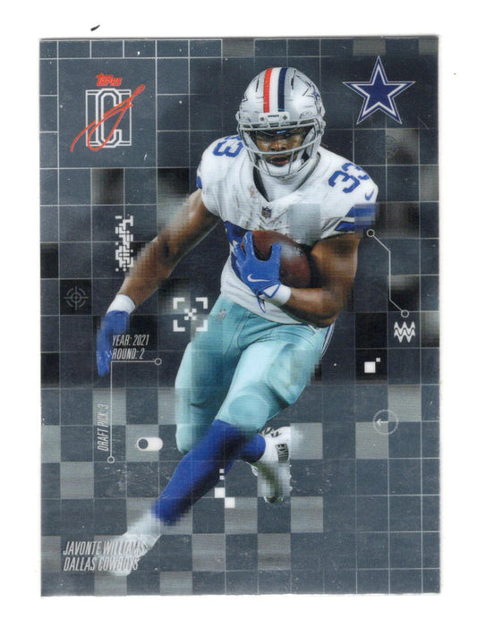 2025 Topps Signature Class Javonte Williams Card After Image Denver Broncos