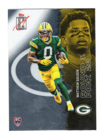 2025 Topps Signature Class Matthew Golden  Chrome RC Green Bay Packers