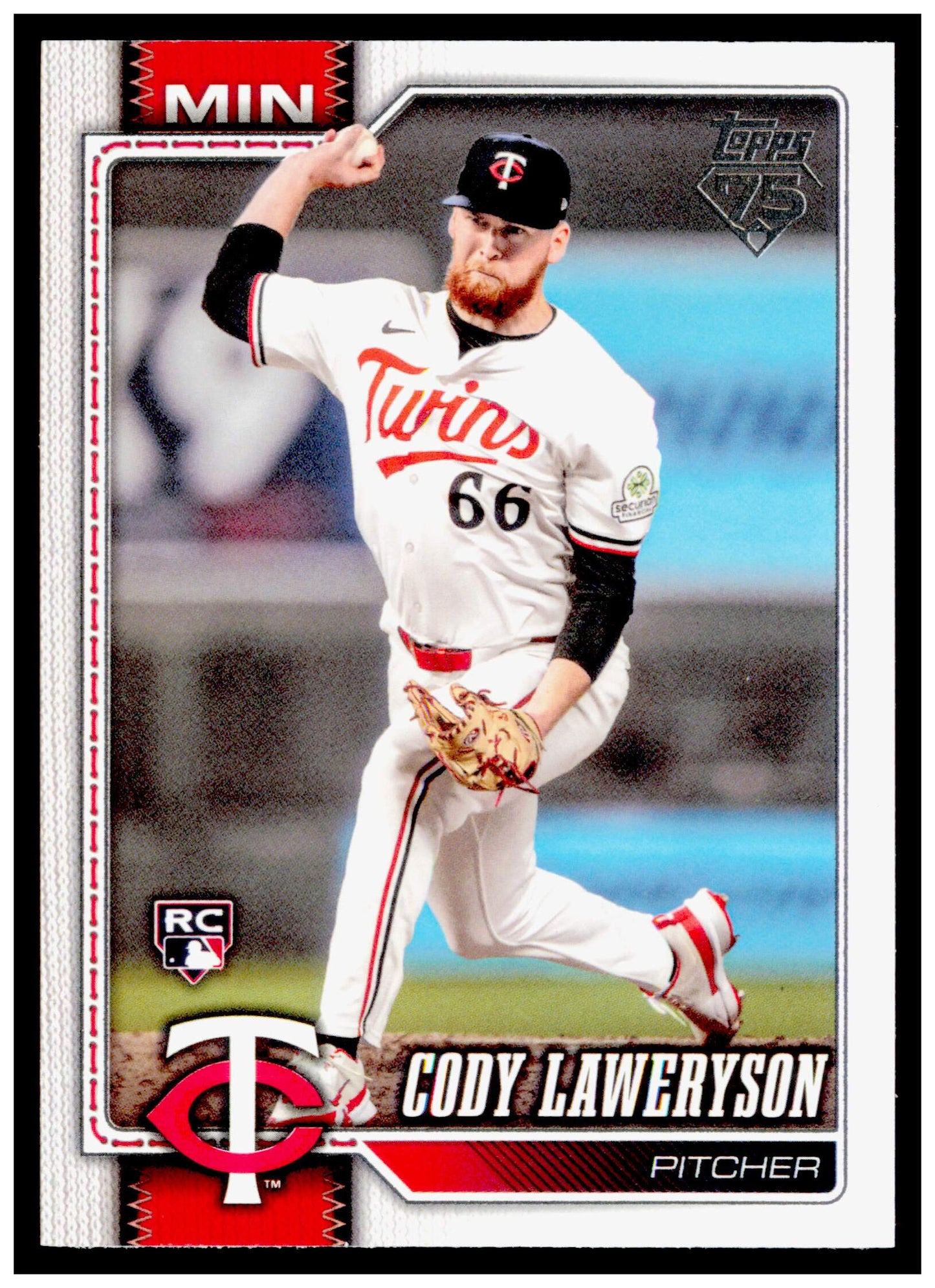 2026 Topps Cody Laweryson Card Rookie Minnesota Twins