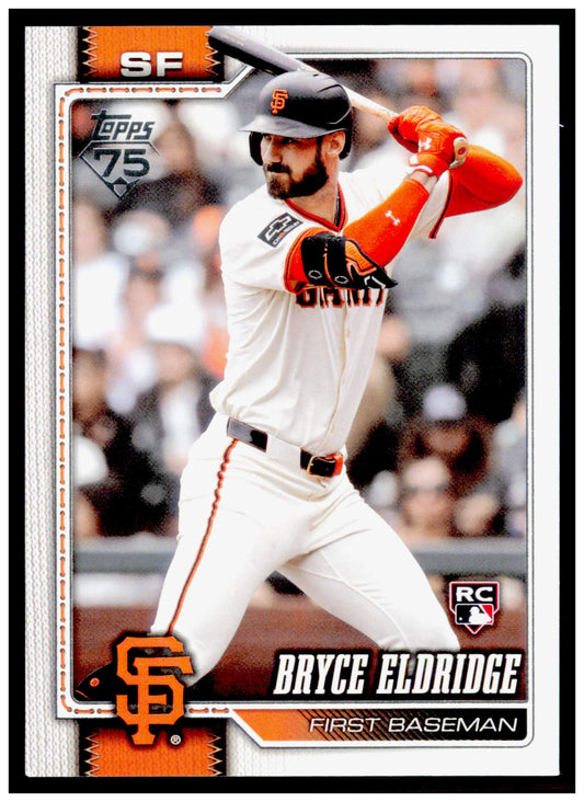 2026 Topps Bryce Eldridge Card Rookie San Francisco Giants