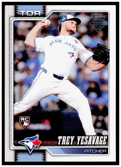 2026 Topps Trey Yesavage Card Rookie Toronto Blue Jays