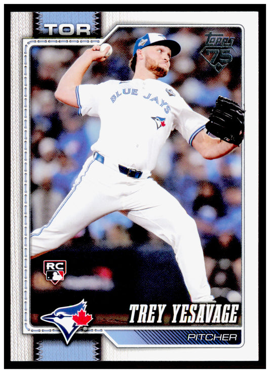 2026 Topps Trey Yesavage Card Rookie Toronto Blue Jays